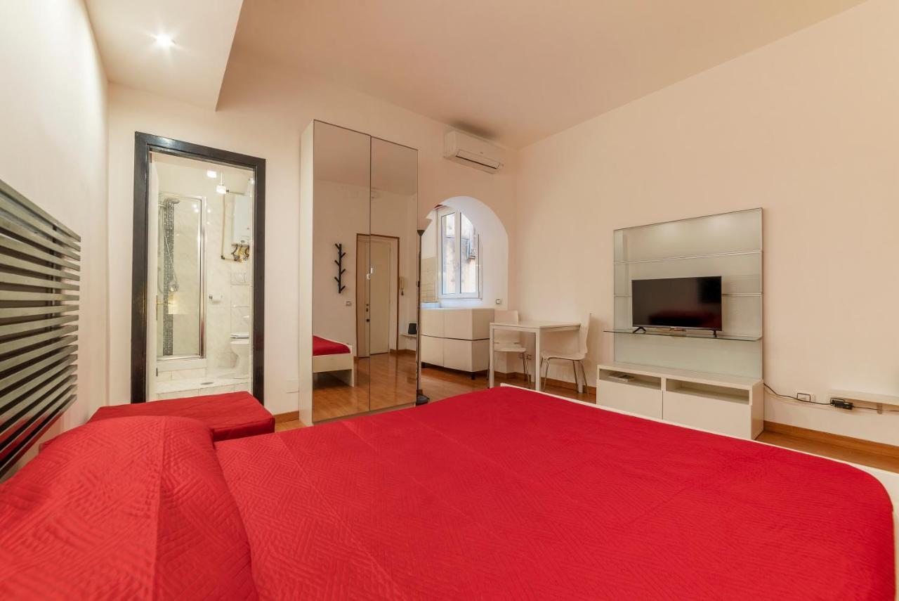 Trastevere & San Cosimato Studio Flat Рим Экстерьер фото